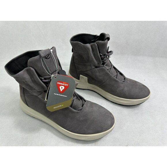 Ecco Solice Yak Leather Goretex Boots Gravity Nubuck Women’s 9-9.5 New READ - Picture 11 of 12
